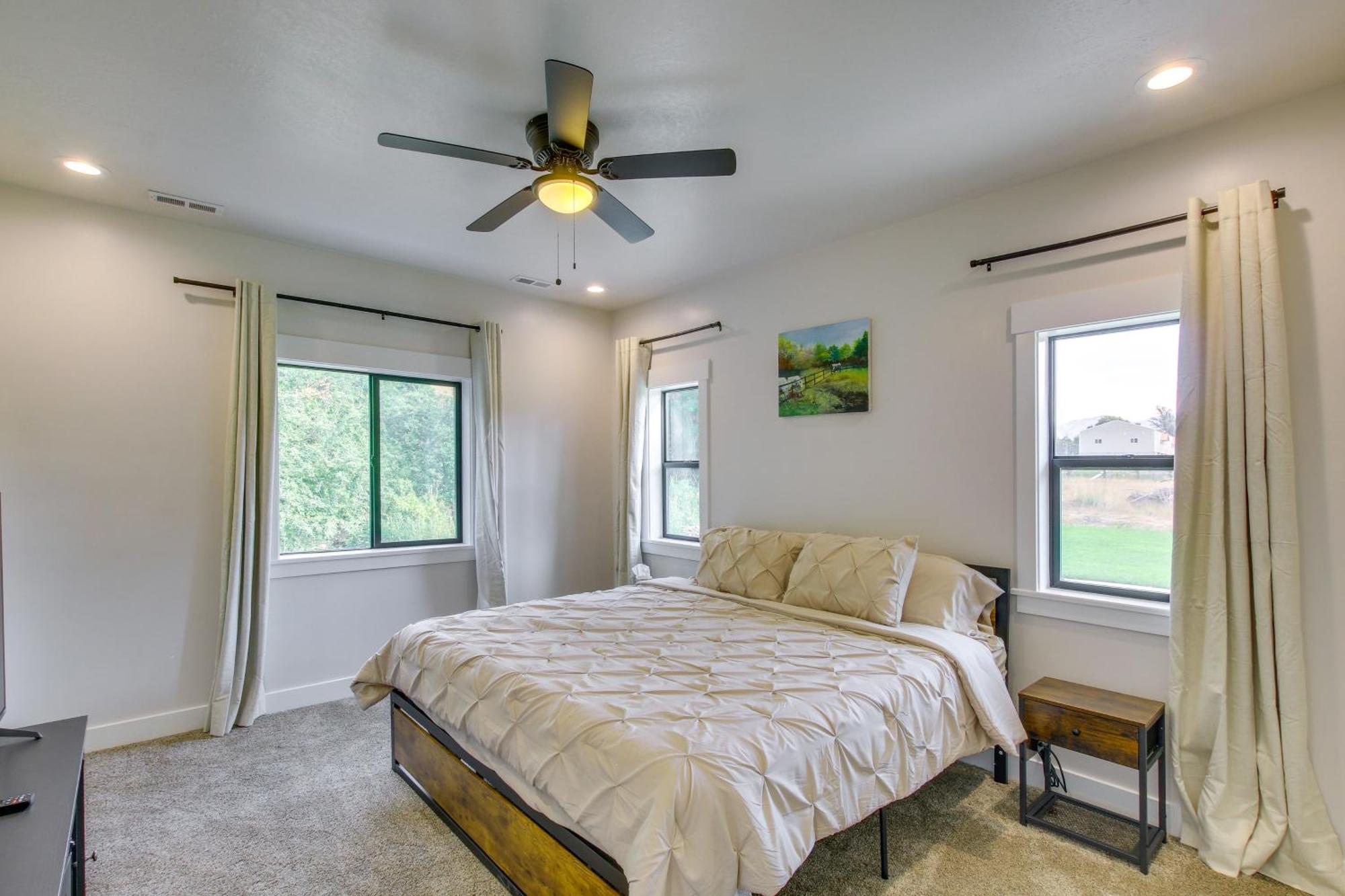 Spacious Idaho Home On Scenic Cub River! Preston Extérieur photo